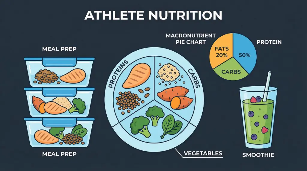 Athlete Nutrition - Ernährungsplan für Fußballerinnen